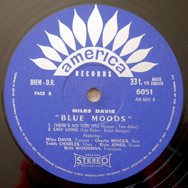 Miles Davis : Blue Moods (LP, Album, RE)