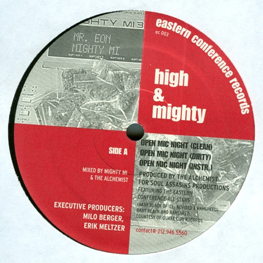 High & Mighty ~ Open Mic Night / The Meaning (Vinyl) - Djungel & Jazz