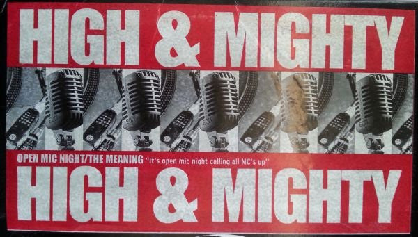 High & Mighty ~ Open Mic Night / The Meaning (Vinyl) - Djungel & Jazz