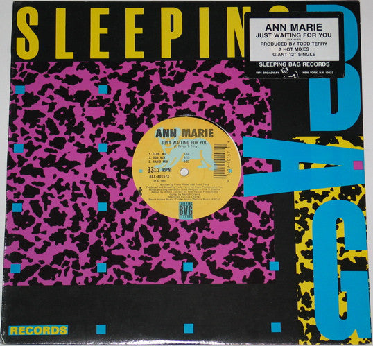 Ann Marie ~ Just Waiting For You (Vinyl) - Djungel & Jazz