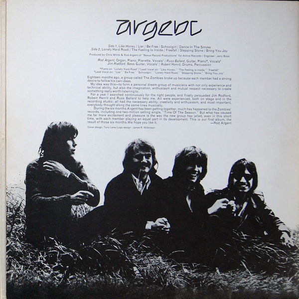 Argent ~ Argent (Vinyl) - Djungel & Jazz