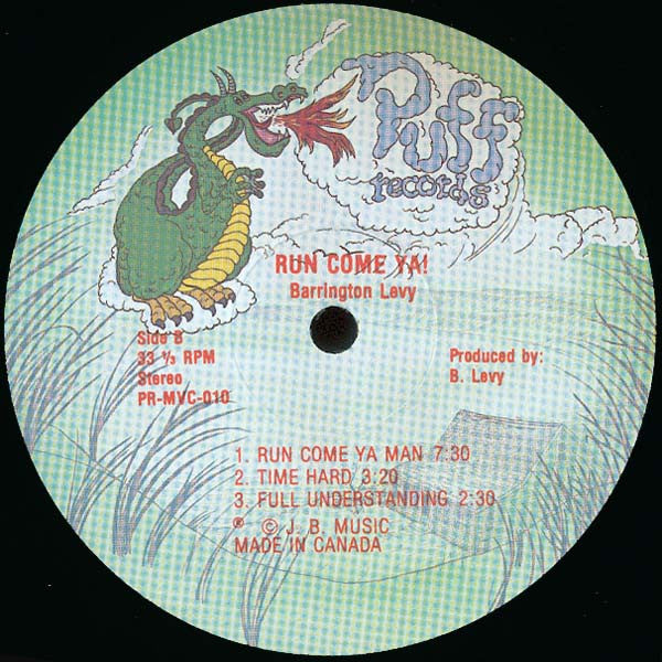 Barrington Levy : Run Come Ya! (LP, Album)