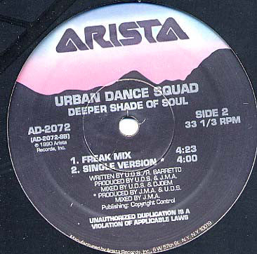 Urban Dance Squad ~ Deeper Shade Of Soul (Vinyl) - Djungel & Jazz