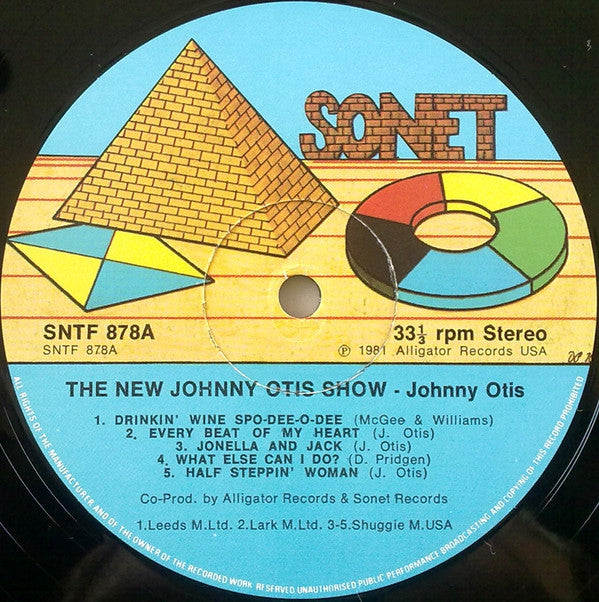 Johnny Otis : The New Johnny Otis Show With Shuggie Otis (LP, Album)