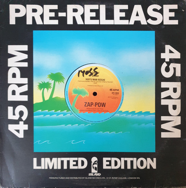 Zap-Pow* : Roots Man Reggae / Let's Fall In Love (12", Ltd)