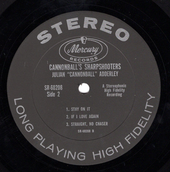 Julian "Cannonball" Adderley* : Cannonball's Sharpshooters (LP, Album)