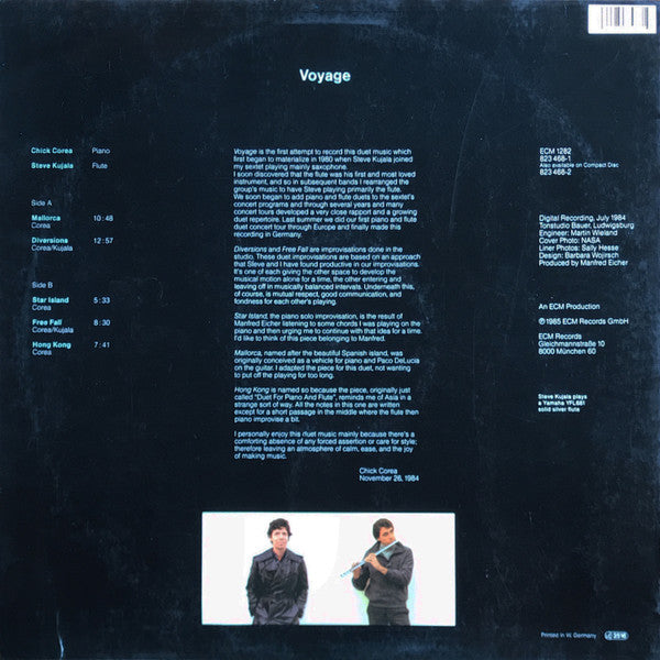 Chick Corea, Steve Kujala : Voyage (LP, Album)