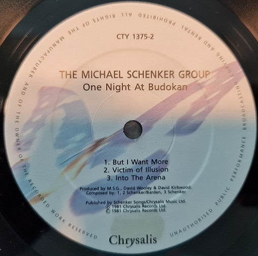 MSG ~ One Night At Budokan (Vinyl) - Djungel & Jazz