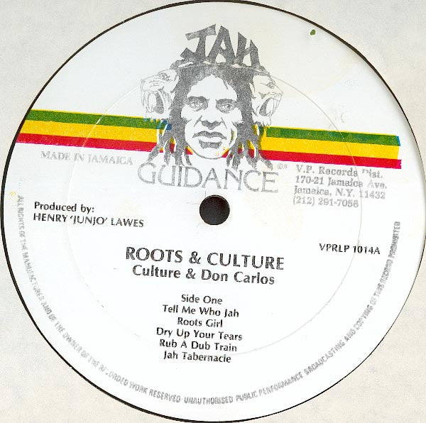 Culture & Don Carlos (2) : Roots & Culture (LP, Album)