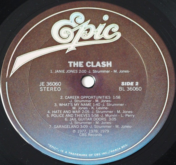 The Clash : The Clash (LP, Album, Pit + 7", Promo, Pit)