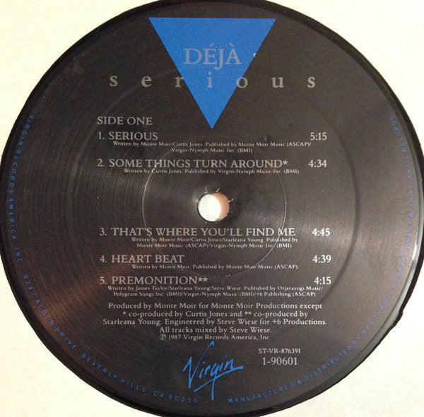 Déjà ~ Serious (Vinyl) - Djungel & Jazz