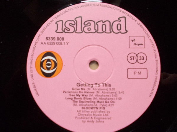 Blodwyn Pig ~ Getting To This (Vinyl) - Djungel & Jazz
