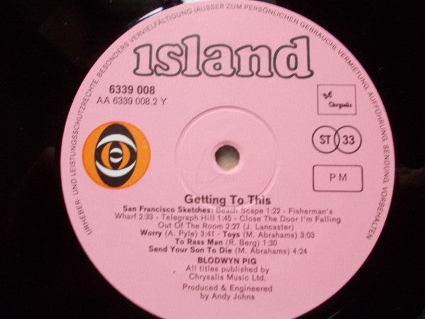 Blodwyn Pig ~ Getting To This (Vinyl) - Djungel & Jazz