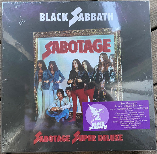 Vinylskiva: Black Sabbath - Sabotage Super Deluxe