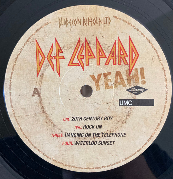 Def Leppard ~ Yeah! (Vinyl) - Djungel & Jazz