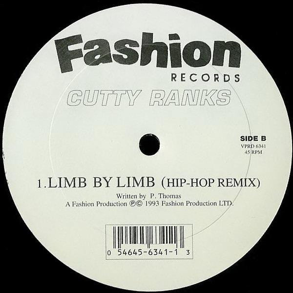 Cutty Ranks : Limb By Limb (12", Whi)