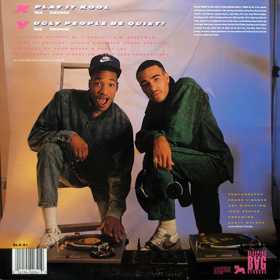 Ca$h Money And Marvelous ~ Play It Kool / Ugly People Be Quiet (Vinyl) - Djungel & Jazz
