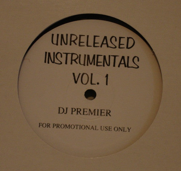 DJ Premier ~ Unreleased Instrumentals Vol. I (Vinyl) - Djungel & Jazz