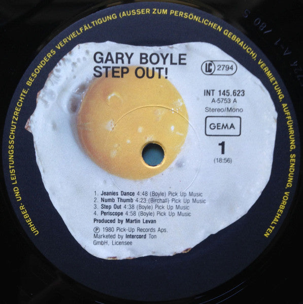 Gary Boyle ~ Step Out! (Vinyl) - Djungel & Jazz
