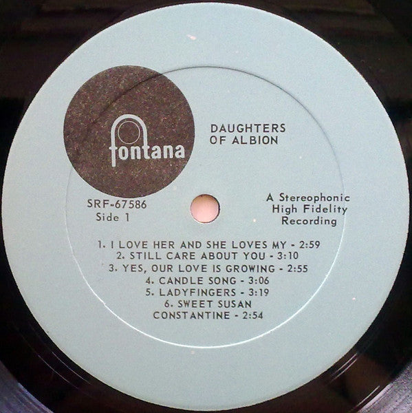 Daughters Of Albion ~ Daughters Of Albion (Vinyl) - Djungel & Jazz