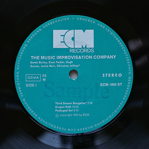 The Music Improvisation Company : The Music Improvisation Company (LP)
