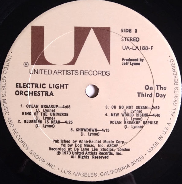 Electric Light Orchestra ~ On The Third Day (Vinyl) - Djungel & Jazz