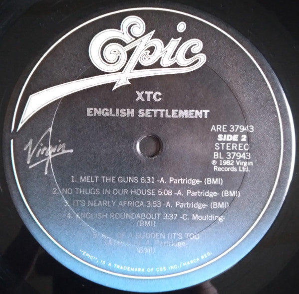 XTC : English Settlement (LP, Album, Pit)