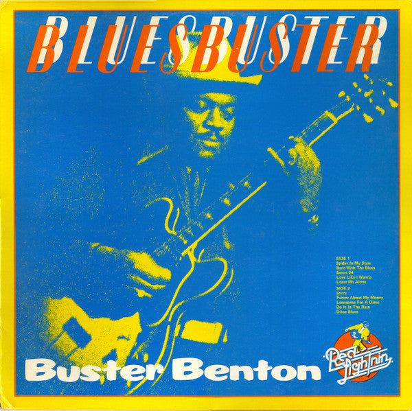 Buster Benton ~ Bluesbuster (Vinyl) - Djungel & Jazz