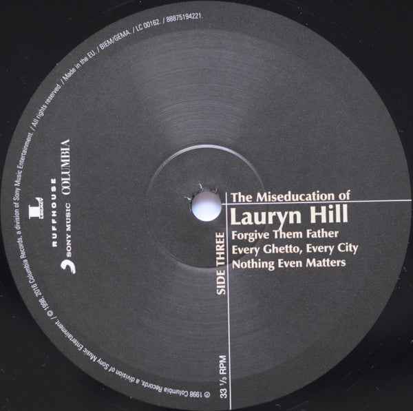 Lauryn Hill ~ The Miseducation Of Lauryn Hill (Vinyl) - Djungel & Jazz