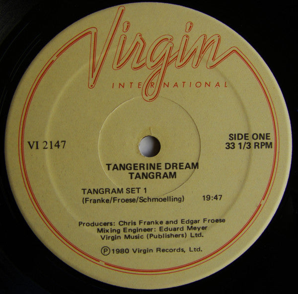 Tangerine Dream ~ Tangram (Vinyl) - Djungel & Jazz