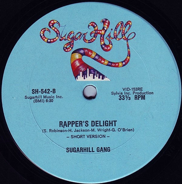 Sugarhill Gang ~ Rapper's Delight (Vinyl) - Djungel & Jazz