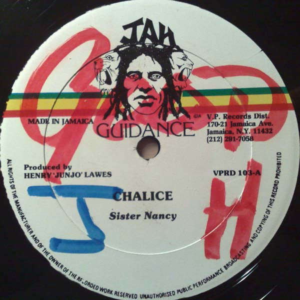 Sister Nancy ~ Chalice / Dance Pon The Corner (Vinyl) - Djungel & Jazz