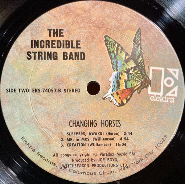 The Incredible String Band ~ Changing Horses (Vinyl) - Djungel & Jazz