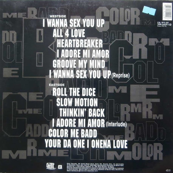 Color Me Badd ~ C.M.B. (Vinyl) - Djungel & Jazz