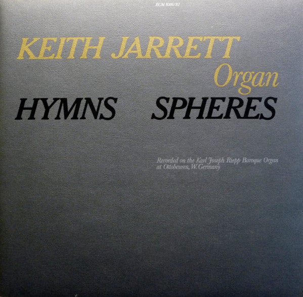 Keith Jarrett ~ Hymns Spheres (Vinyl) - Djungel & Jazz