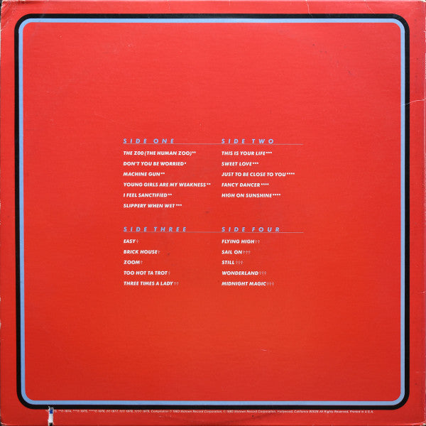 Commodores : Anthology (2xLP, Comp, RP, REE)