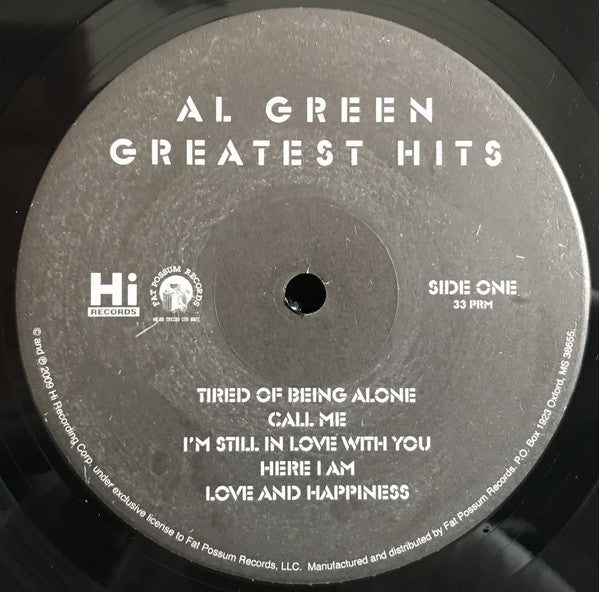 Al Green : Greatest Hits (LP, Comp, RE)