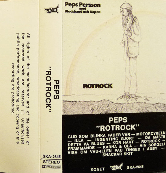 Peps Persson Med Peps Blodsband ~ Rotrock (Vinyl) - Djungel & Jazz