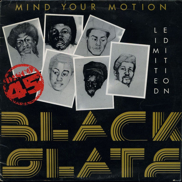 Black Slate : Mind Your Motion (12", Ltd)