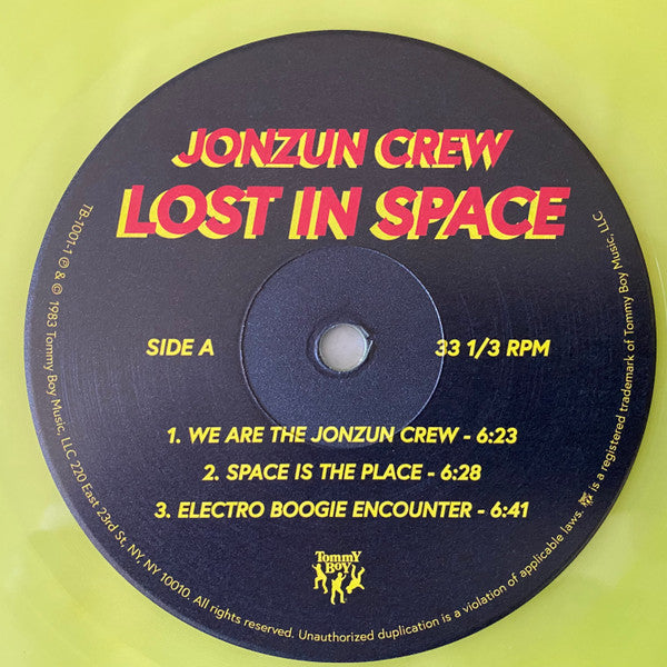 Jonzun Crew ~ Lost In Space (Vinyl) - Djungel & Jazz