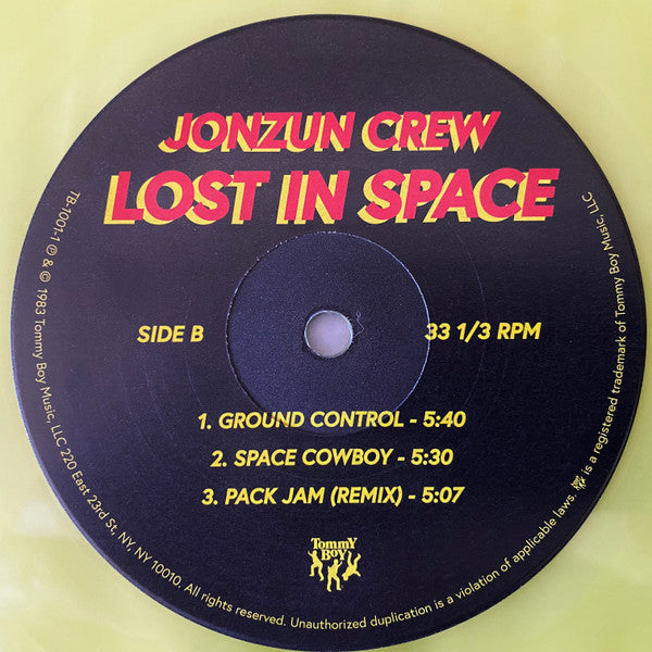 Jonzun Crew ~ Lost In Space (Vinyl) - Djungel & Jazz