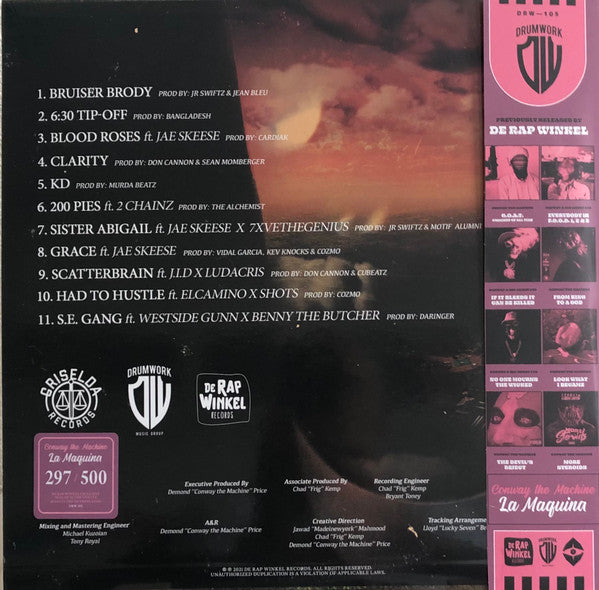Conway The Machine : La Maquina (LP, Album, Ltd, Num, Lil)
