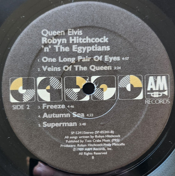 Robyn Hitchcock & The Egyptians ~ Queen Elvis (Vinyl) - Djungel & Jazz