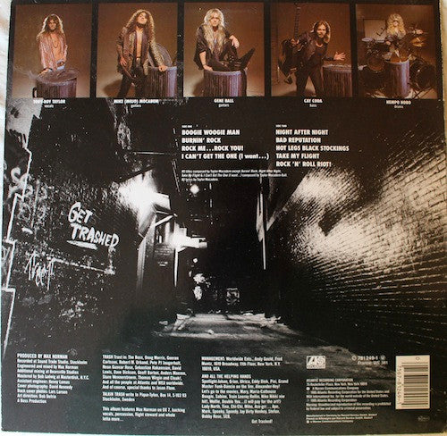 Trash (8) : Burnin' Rock (LP, Album)