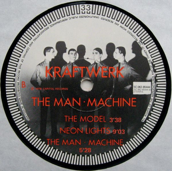 Kraftwerk ~ The Man•Machine (Vinyl) - Djungel & Jazz