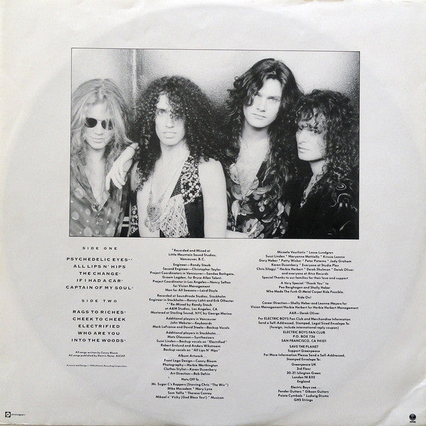 Electric Boys ~ Funk-O-Metal Carpet Ride (Vinyl) - Djungel & Jazz