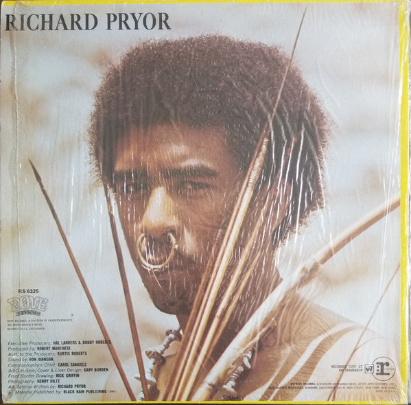Richard Pryor : Richard Pryor (LP, Album, RE, San)