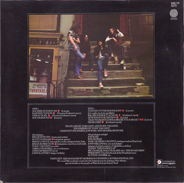 Thin Lizzy ~ Bad Reputation (Vinyl) - Djungel & Jazz