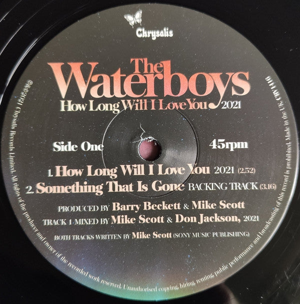 The Waterboys ~ How Long Will I Love You 2021 (Vinyl) - Djungel & Jazz