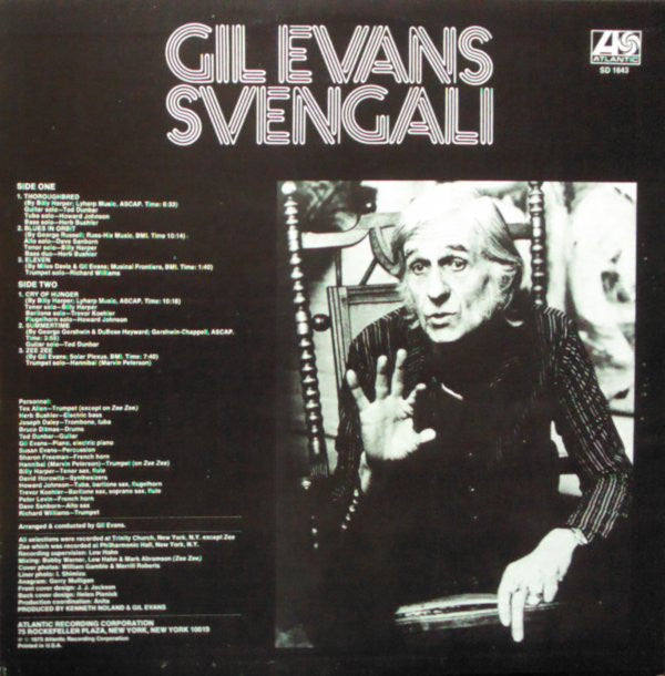 Gil Evans ~ Svengali (Vinyl) - Djungel & Jazz